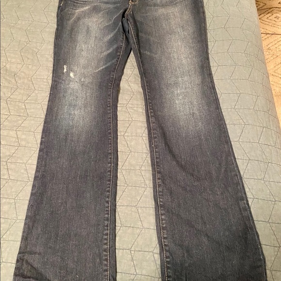 Bootcut is back!  DKNY SLIM BOOT JEANS Size 12 - Picture 7 of 7